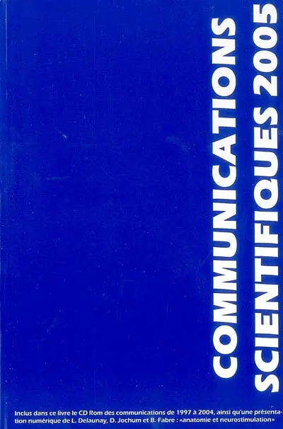 23es Journées internationales de mise au point en anesthésie-réanimation, Paris, 3-4 juin 2005 : communications scientifiques MAPAR 2005