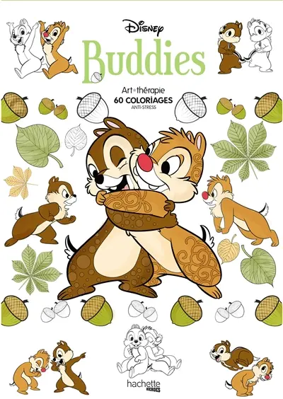 Buddies : 60 coloriages anti-stress