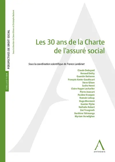 Les 30 ans de la charte de l'assuré social