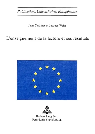 L'Enseignement de la lecture et ses résultats : Expérimentation neuchateloise (1971-1974)