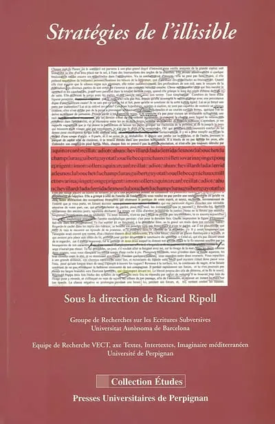 Stratégies de l'illisible
