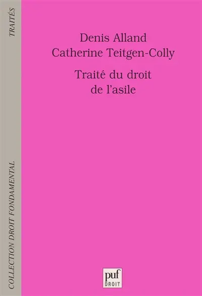 Traité du droit de l'asile