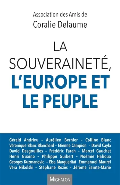 La souveraineté, l'Europe et le peuple