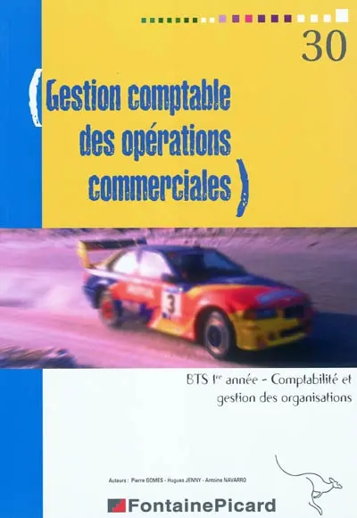 Gestion comptable des opérations commerciales, BTS 1re année : comptabilité et gestion des organisations