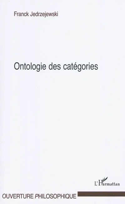 Ontologie des catégories