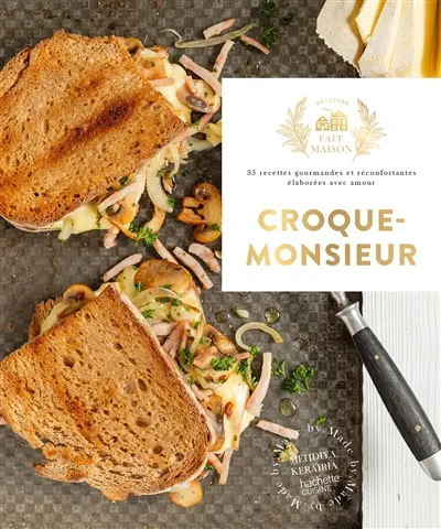 Croque-monsieur : 35 recettes gourmandes et réconfortantes élaborées avec amour