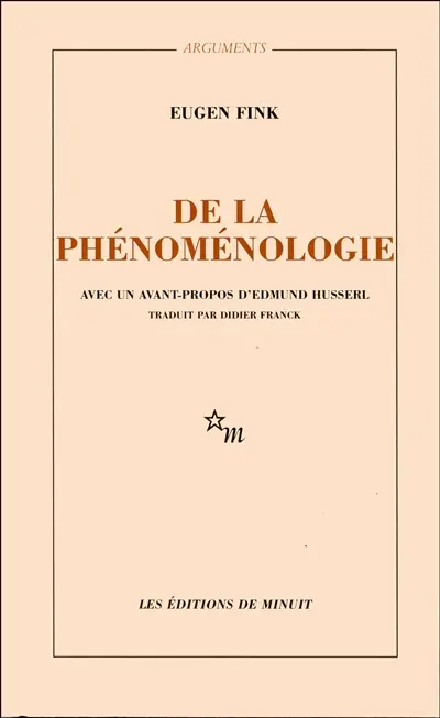 De la phénoménologie