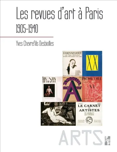 Les revues d'art à Paris, 1905-1940