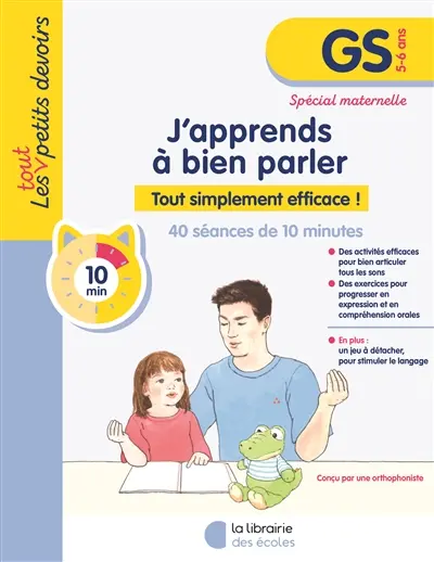 J'apprends à bien parler, GS, 5-6 ans : tout simplement efficace !