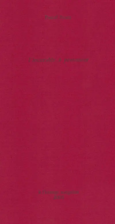 L'incurable à prononcer