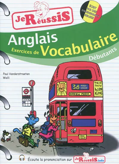 Anglais, exercices de vocabulaire : débutants