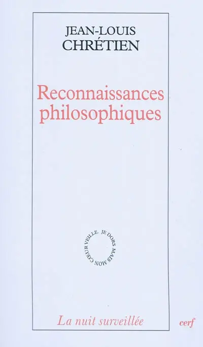 Reconnaissances philosophiques