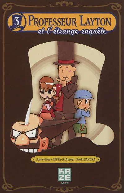 Professeur Layton et l'étrange enquête. Vol. 3