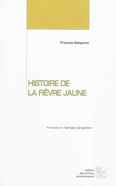 Histoire de la fièvre jaune