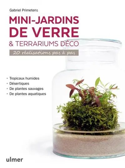 Mini-jardins de verre & terrariums déco : 20 réalisations pas à pas