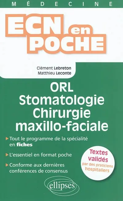 ORL, stomatologie, chirurgie maxillo-faciale