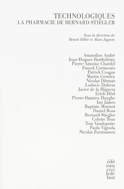 Technologiques : la pharmacie de Bernard Stiegler