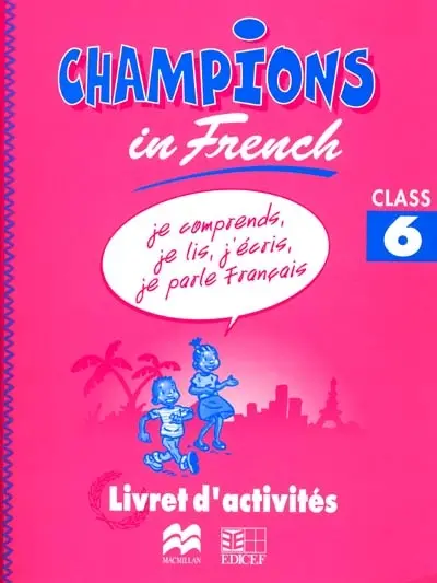 Livret d'activités, class 6