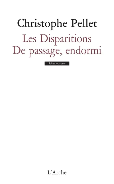 Les disparitions. De passage, endormi