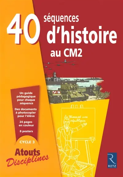 40 séquences d'histoire au CM2