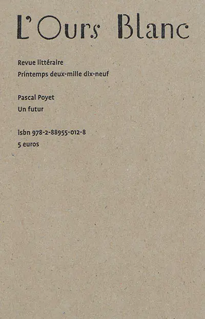 Ours blanc (L'), n° 22. Un futur