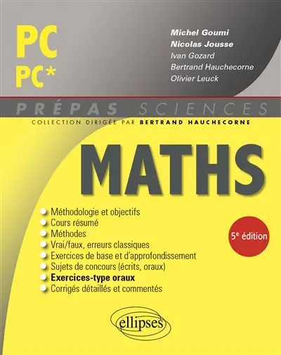 Maths PC, PC*