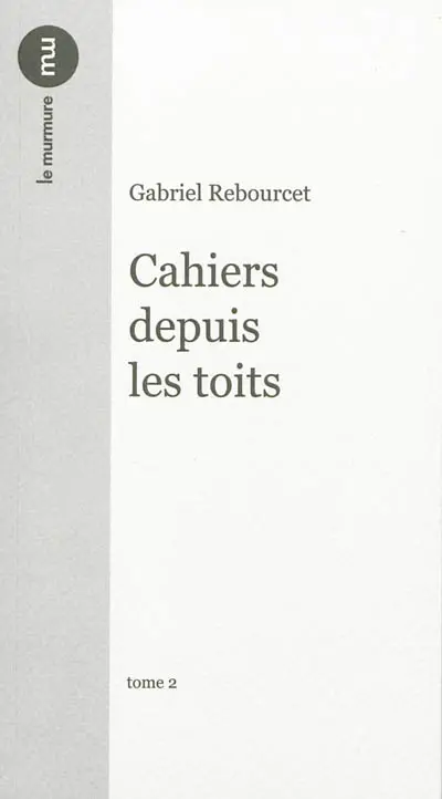 Cahiers depuis les toits. Narcisse en deuil. Ombres. Orphéiques