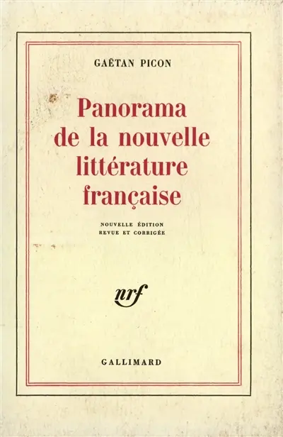Panorama de la nouvelle littérature française