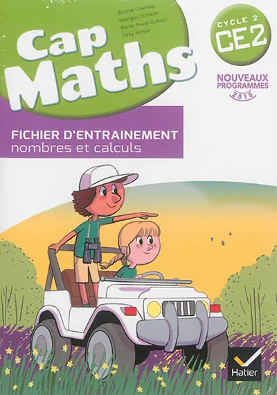 Cap maths CE2, cycle 2 : fichier + cahier + dico-maths