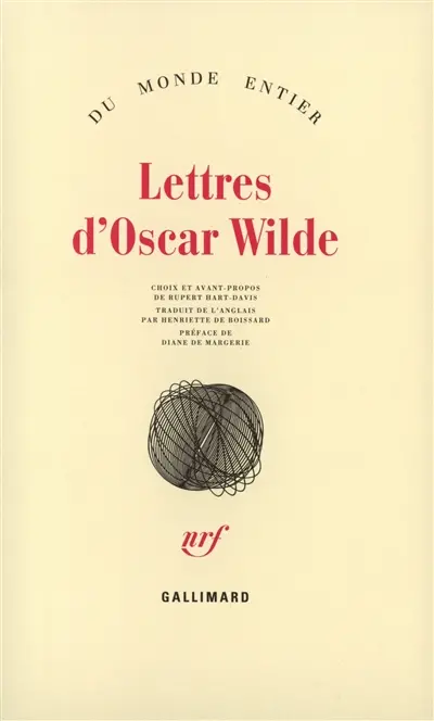 Lettres d'Oscar Wilde