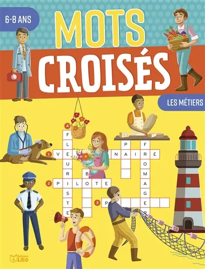 Les métiers : mots croisés