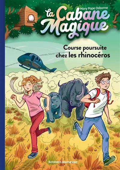 La cabane magique. Vol. 58. Course poursuite chez les rhinocéros