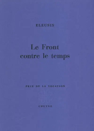 Le front contre le temps