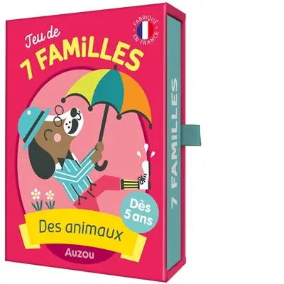 Jeu de 7 familles des animaux