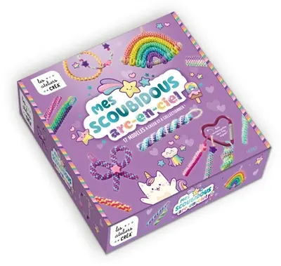 Mes scoubidous arc-en-ciel : 17 modèles à créer et à collectionner !