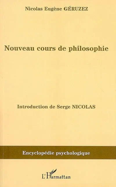 Nouveau cours de philosophie (1833)
