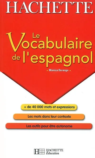 Le vocabulaire de l'espagnol