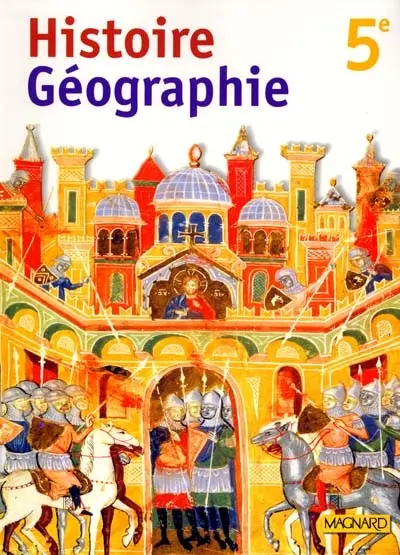 Histoire-géographie, 5e : livre de l'élève