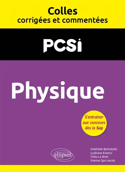 Physique PCSI