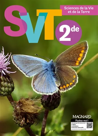SVT, sciences de la vie et de la Terre, 2de : programme 2019