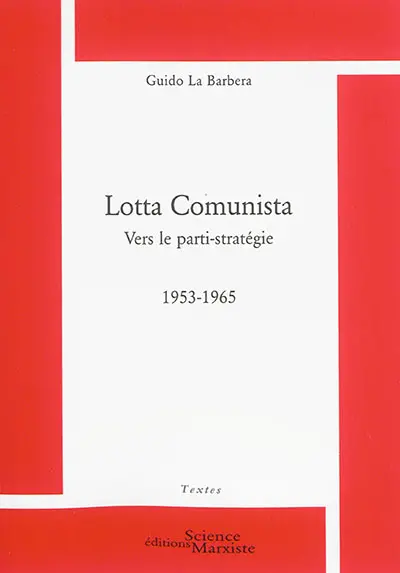 Lotta Comunista, vers le parti-stratégie : 1953-1965