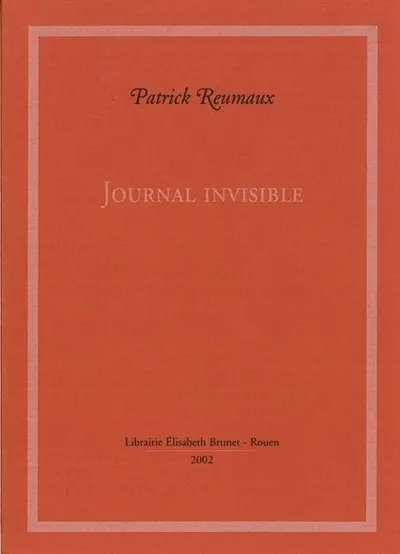 Journal invisible