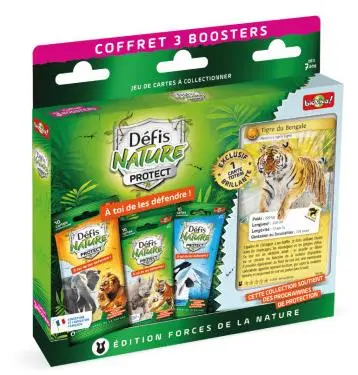 Tigres : à toi de les défendre ! : coffret 3 boosters
