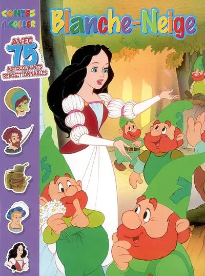 Blanche-Neige : contes à coller