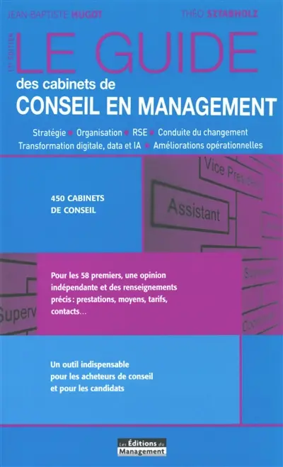 Le guide des cabinets de conseil en management