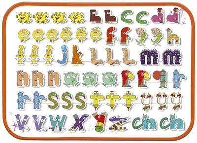 Les Alphas. L'ardoise magnétique classique