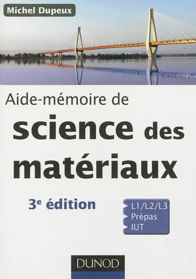 Aide-mémoire de science des matériaux