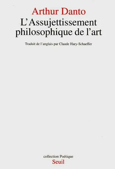 L'assujettisement philosophique de l'art