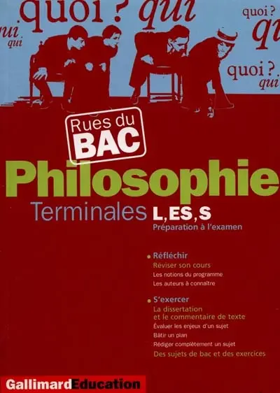 Philosophie (séries générales et technologiques)