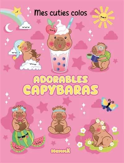 Mes cuties colos : Adorables capybaras